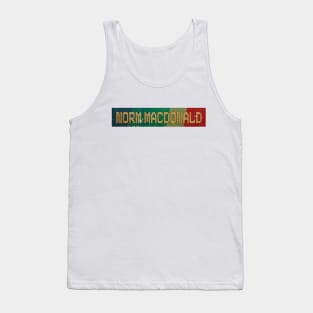 Norm Macdonald - RETRO COLOR - VINTAGE Tank Top